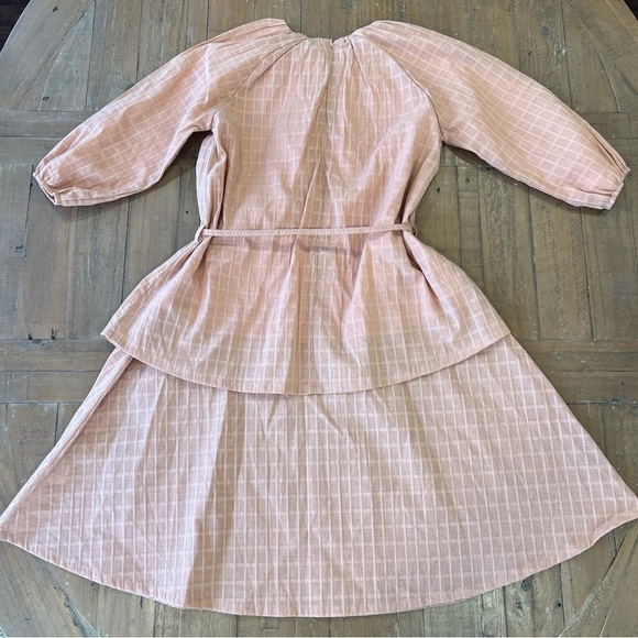 Kipp collection girls 16 blush square plaid layered dress nwt - Picture 6 of 6